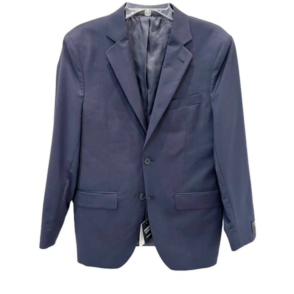Norstrom Navy Tech-Smart Trim Fit Sport Coat - 40S   NWT